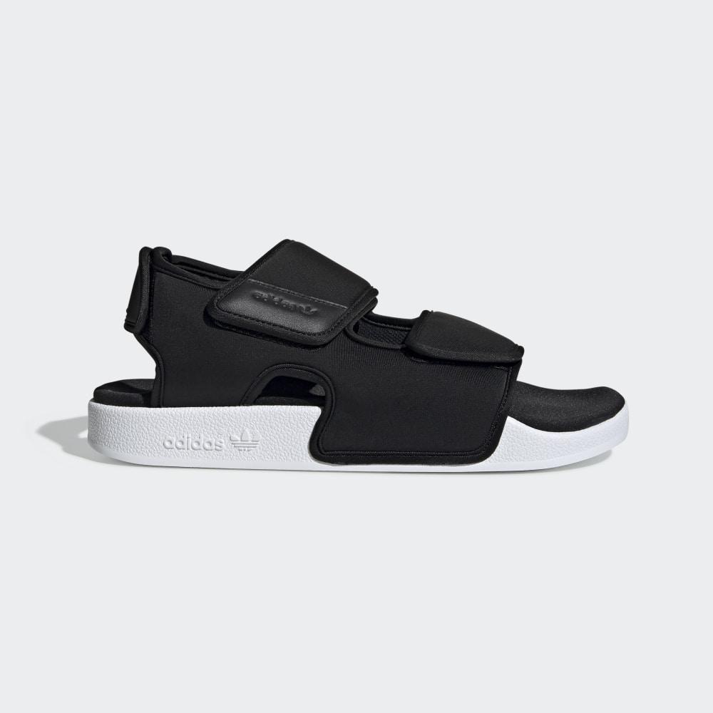 Adidas Men's Adilette 3.0 Sandals Black/White Ireland EG5025